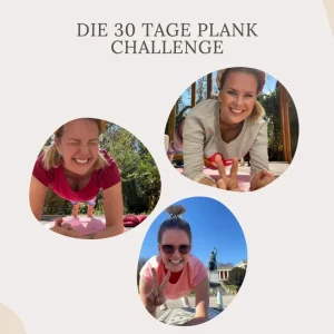 Mini Guide für Monicas 30 Tage Plank Challenge (PDF 5-Seitig)